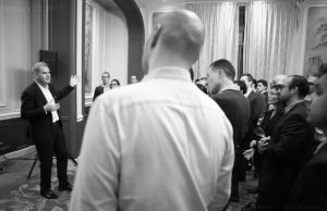 Pascal Cagni was recently the guest speaker at an Afterwork Drinks reception organized by alumni in Paris.