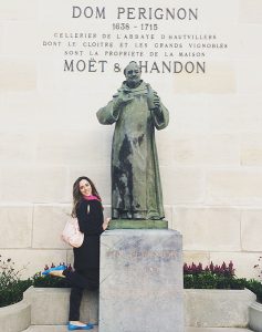 Maria Martyak participated in the HEC Paris MBA’s Champagne Trek last fall.