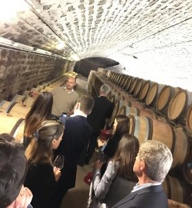 HEC Paris MBA students took an exciting field visit the wine cellars at Domaine Faiveley
