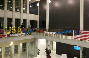 Decorations for the MBA's American Week