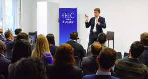 MBA alumni Jean Hornain speaks to HEC Paris MBA alumni