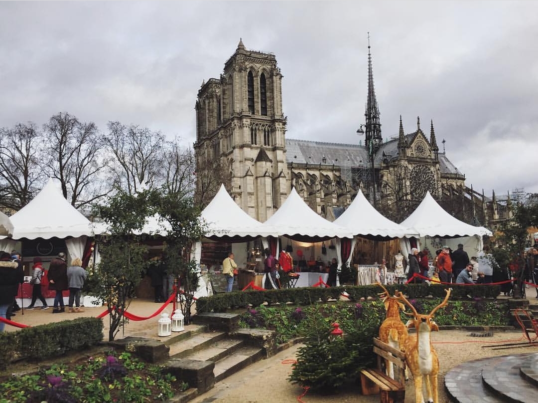 Christmas Market at Notre Dame