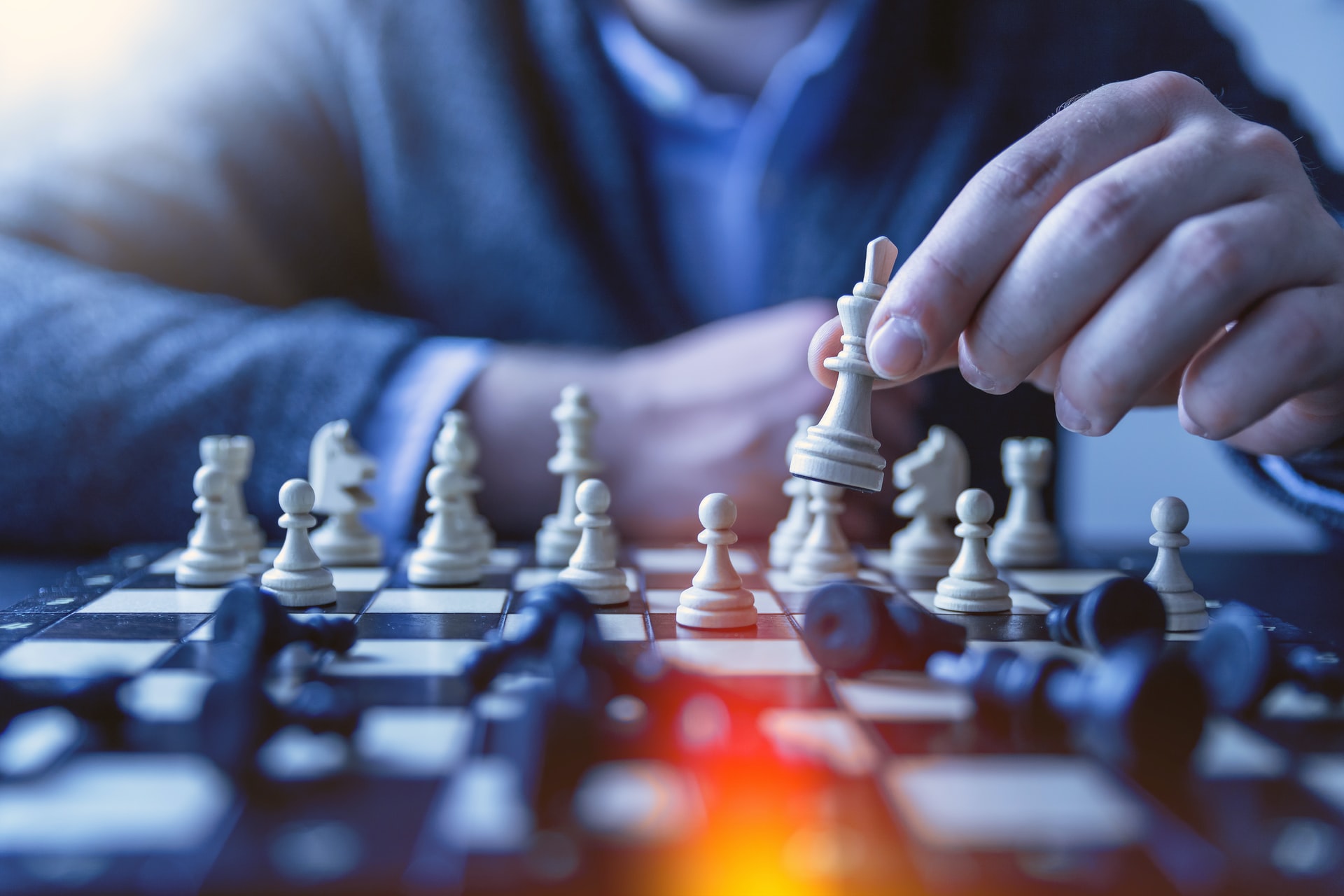 Interviewing for marketing and tech jobs is a game of strategy, like chess