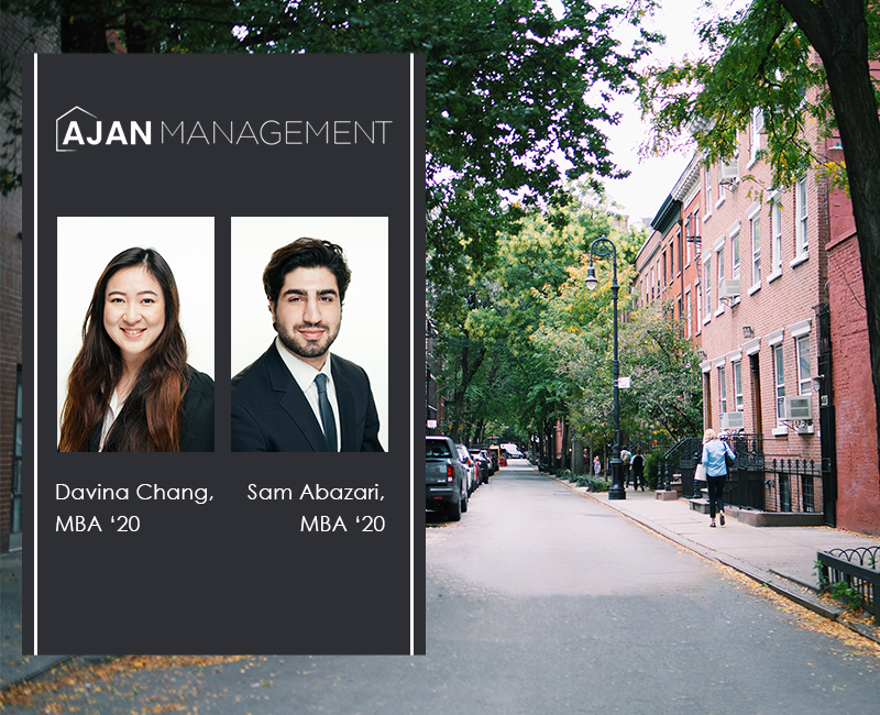 Sam Abazaro and Davina Chang are the HEC Paris MBA graduates behind Ajan Management