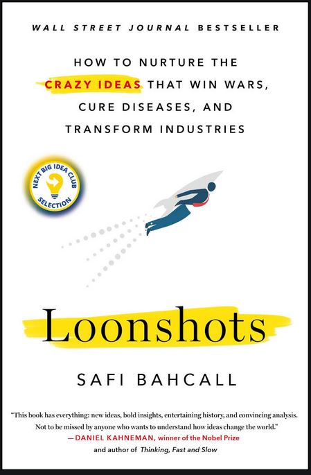 The cover of the book Loonshots