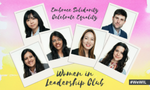 The HEC Paris MBA students behind the MBA's Women in Leadership Club