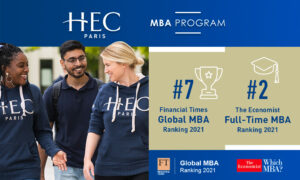HEC Paris MBA ranks among the world’s best in Financial Times and The Economist