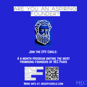 Newsletter advertisement of the EPV Circle
