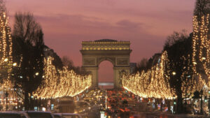 Holiday Lights onthe Champs Elysees