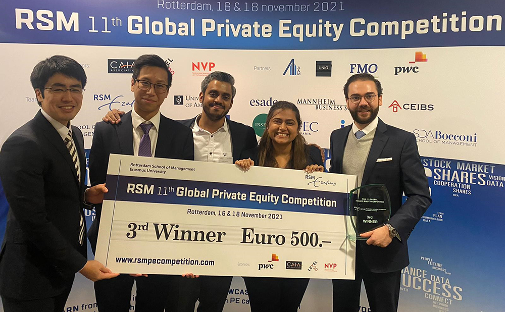 Holding the check in the global private Equity Competition