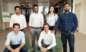 HEC Paris MBAs pictured in Monitor Deloitte's office in 2018